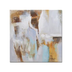 Bastidor Abstracto Pastel 1 80x80