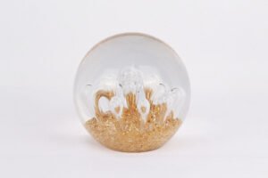 Esfera de vidrio macizo