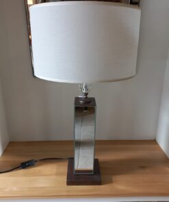Lámpara de mesa FRID oxido espejo